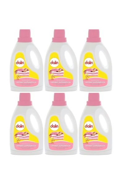 DALİN ÇAMAŞIR YUMUŞATICI BAHAR NİNNİSİ 1500ML 6 ADET ürün görseli 1