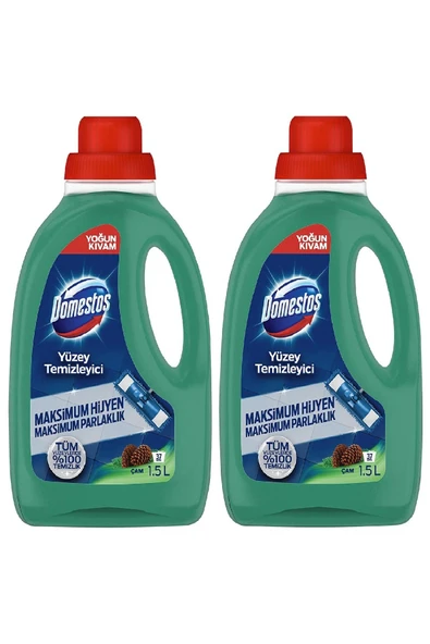 DOMESTOS YÜZEY TEMİZLEYİCİ ÇAM 1.5L ürün görseli 1