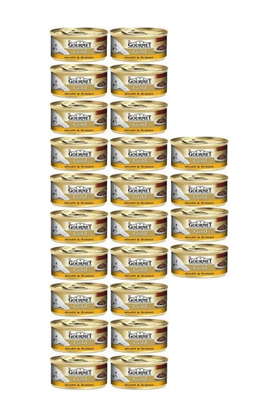 Gourmet Gold Parça Etli hindiördek Kedi Konse 85gr ürün görseli 1