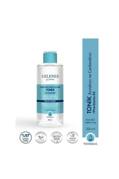 CELENES THERMAL ARINDIRICI&CANLANDIR. TONİK 200 ML 1 ADET ürün görseli 1