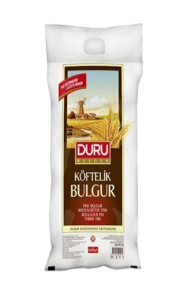 DURU KÖFTELİK BULGUR 2500 GR ürün görseli 1