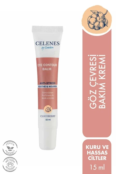 CELENES CLOUDBERRY GÖZ ÇEVRESİ BAKIM KREMİ 15 ML 1ADET ürün görseli 1