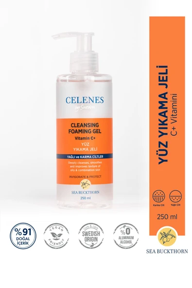 CELENES SEA BUCKTHORN YÜZ YIK.JELİ YAĞ.KARMA 250ML 1 ADET ürün görseli 1