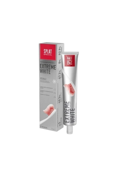 SPLAT SPECİAL EXTREME WHİTE BEYAZ. DİŞ MACUNU 75ML - Resim 6