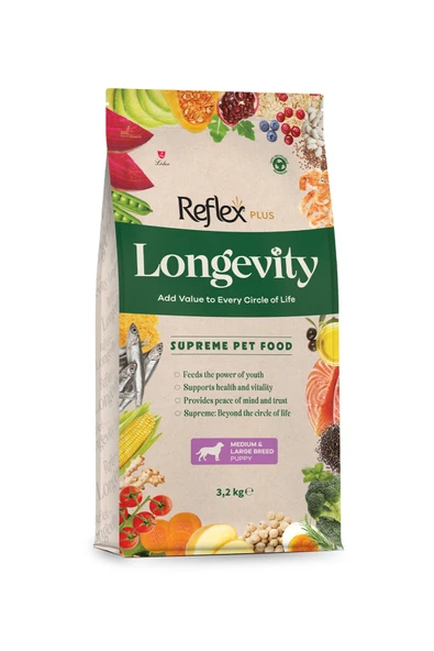 REFLEX PLUS LONGEVITY ORTA VE B.IRK Y.KÖPEK 3200 G ürün görseli 1