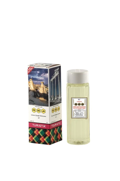 PEREJA LİMON KOLONYASI 200 ML CAM ŞİŞE ürün görseli 1
