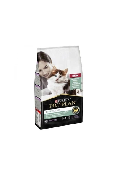 PROPLAN YAVRU KEDİ MAMASI LİVECLEAR HİNDİ 1,4 KG ürün görseli 1