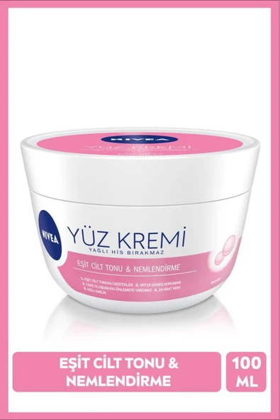 NİVEA YÜZ KREMİ CİLT TONU EŞİTLEYİCİ 100 ML ürün görseli 1