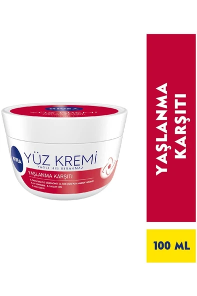 NİVEA YAŞLANMA KARŞITI YÜZ KREMİ 100 ML ürün görseli 1