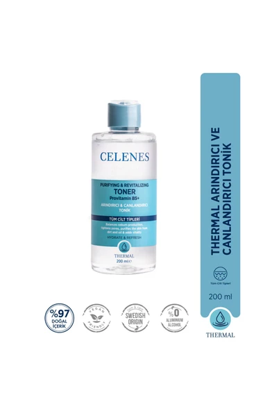 CELENES THERMAL ARINDIRICI&CANLANDIR. TONİK 200 ML 1 ADET ürün görseli 1