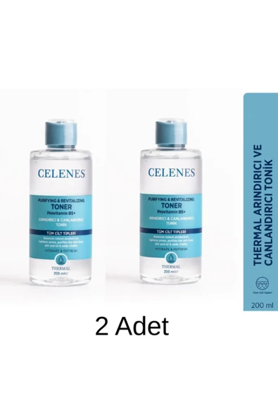 CELENES THERMAL ARINDIRICI&CANLANDIR. TONİK 200 ML 2 ADET ürün görseli 1