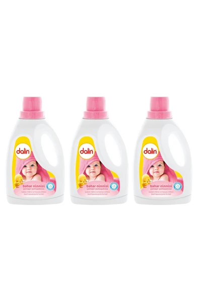 Dalin Bahar Ninnisi Hipoalerjenik Çamaşır Yumuşatıcı 3 x 1500 ML ürün görseli 1
