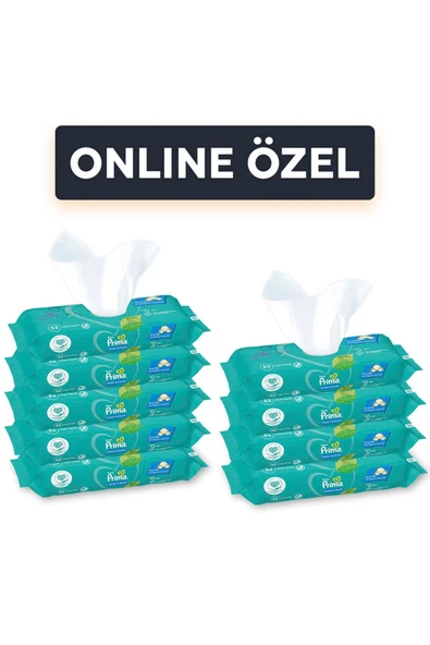 PRİMA ISLAK HAVLU FRESH TEMİZ FERAH 52Lİ 9 ADET ürün görseli 1