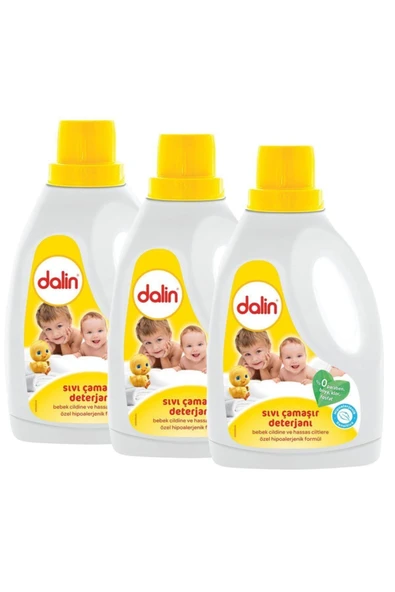 DALİN SIVI ÇAMAŞIR DETERJANI 1500 ML 3 ADET ürün görseli 1