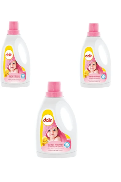 DALİN ÇAMAŞIR YUMUŞATICI BAHAR NİNNİSİ 1500ML 3 ADET ürün görseli 1
