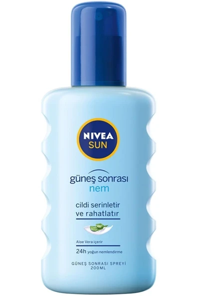 NİVEA SUN GÜNEŞ SONRASI NEMLENDİRİCİ SPREY 200 ML 1 ADET ürün görseli 1