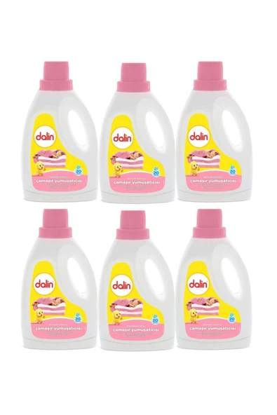 Dalin Bahar Ninnisi Hipoalerjenik Çamaşır Yumuşatıcı 6 x 1500 ML ürün görseli 1