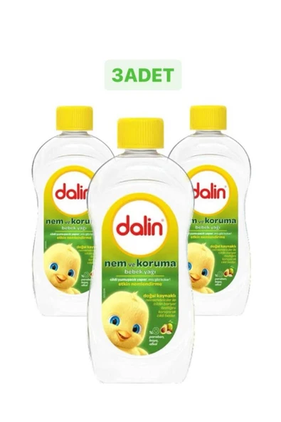 DALİN BEBEK YAĞI 300 ML NEM VE KORUMA 3 ADET ürün görseli 1