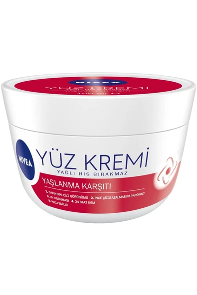 NİVEA YAŞLANMA KARŞITI YÜZ KREMİ 100 ML ürün görseli 1