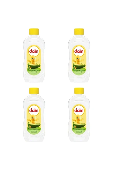 Dalin Nem ve Koruma Avokado Bebek Yağı 4 x 300 ml ürün görseli 1