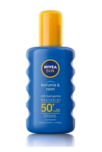 Nivea Sun Koruma ve Nem Spf 50+ Güneş Koruyucu 200 ml 1 ADET ürün görseli 1