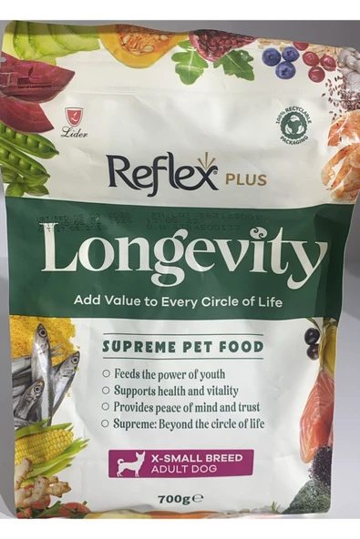 REFLEX PLUS LONG.ÇOK KÜÇÜK IRK YETİŞ.KÖPEK 700 G ürün görseli 1