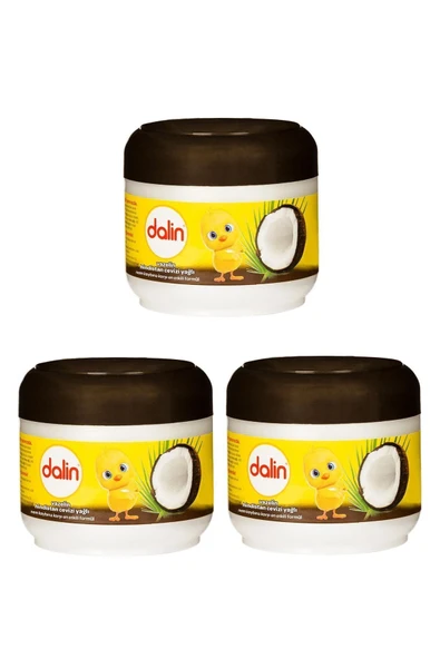 DALİN VAZELİN 100 ML HİNDİSTAN CEVİZLİ 3 ADET ürün görseli 1