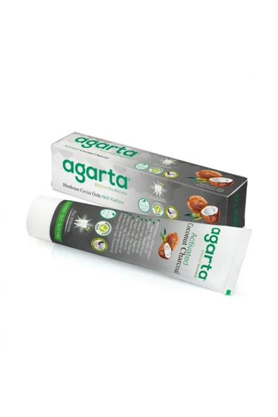 AGARTA DİŞ MACUNU AKT. KARBON HİND.CEV.ÖZLÜ 100 ML ürün görseli 1