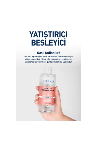 CELENES CLOUDBERRY MİSEL TEMİZLEME SUYU 400 ML 1 ADET - Resim 2