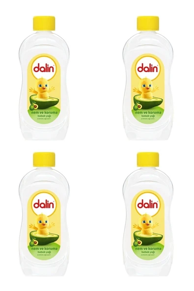 DALİN BEBEK YAĞI 300 ML NEM VE KORUMA 4 ADET ürün görseli 1