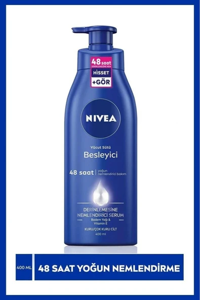 NİVEA YOĞUN BESLEYİCİ VÜCUT SÜTÜ 400 ML ürün görseli 1