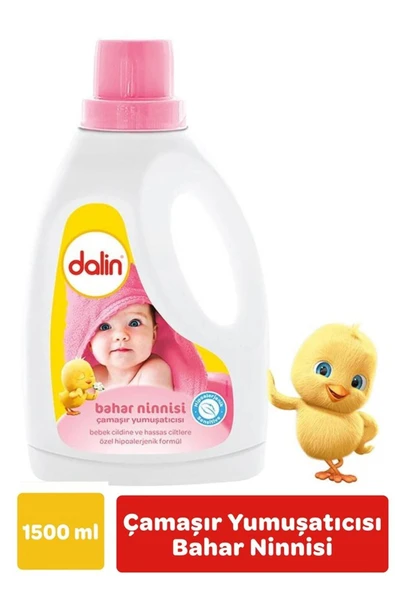 DALİN ÇAMAŞIR YUMUŞATICI BAHAR NİNNİSİ 1500ML 1 ADET ürün görseli 1