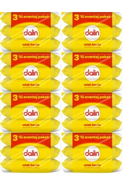 DALİN KLASİK ISLAK MENDİL FENEKSİZ 56 LI 24 ADET ürün görseli 1
