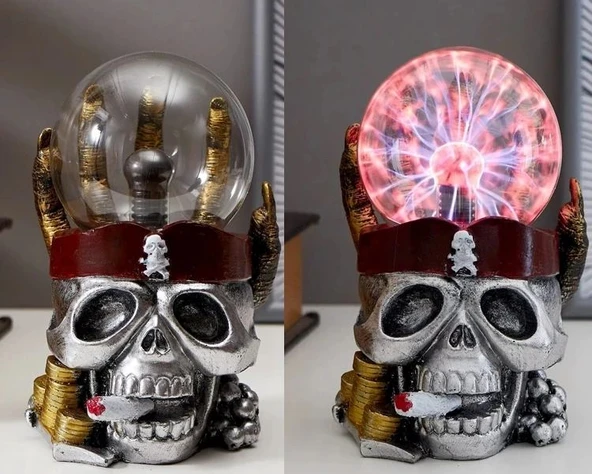 Polyester Kurukafa Plazma Işık  Alk2939 ürün görseli 1