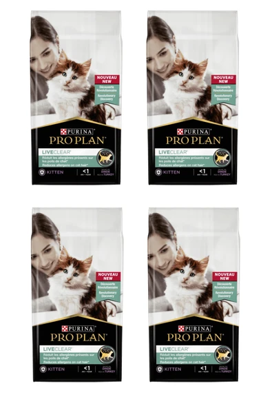 PROPLAN YAVRU KEDİ MAMASI LİVECLEAR HİNDİ 1,4 KG ürün görseli 1