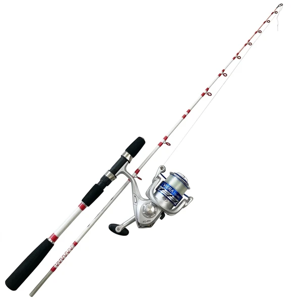 Big Bull 1.65m Dolgu Kamış Viera FD 430-440 Makine Bot Tekne Balık Oltası Seti ürün görseli 1