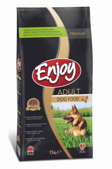 ENJOY BİFTEKLİ YETİŞKİN KÖPEK MAMASI 15 KG 1 ADET ürün görseli 1