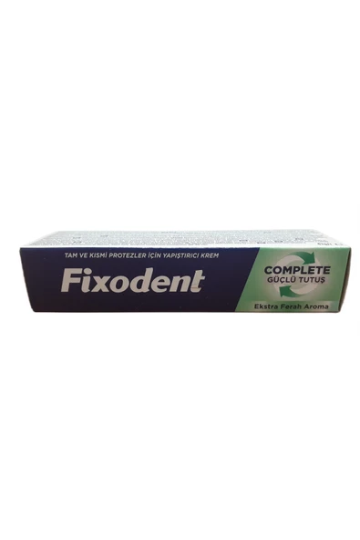 FİXODENT COMPLETE EKSTRA FERAH YAPIŞTIRICI 47 GR 1 adet ürün görseli 1
