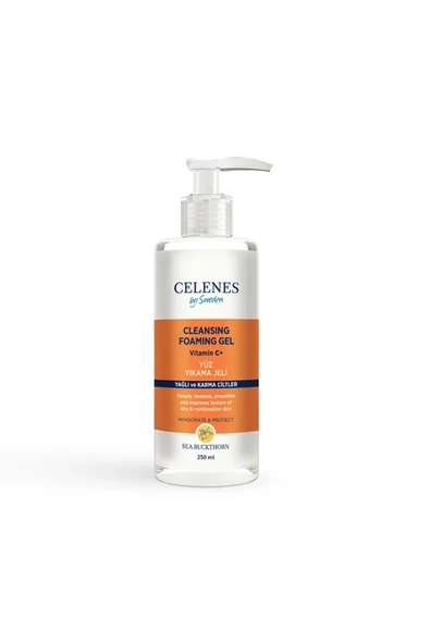 CELENES SEA BUCKTHORN YÜZ YIK.JELİ YAĞ.KARMA 250ML 1 ADET ürün görseli 1