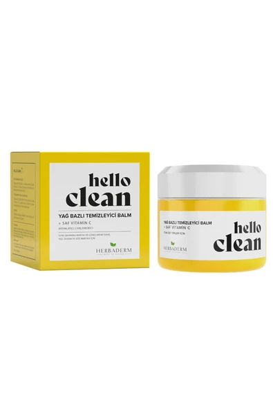 HERBADERM HELLO CLEAN YAĞBAZ. TEM.C VİTAMİN 100 ML ürün görseli 1
