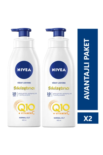 Nivea Q10 Vitamin C Sıkılaştırıcı Vücut Losyonu 400 ML ürün görseli 1