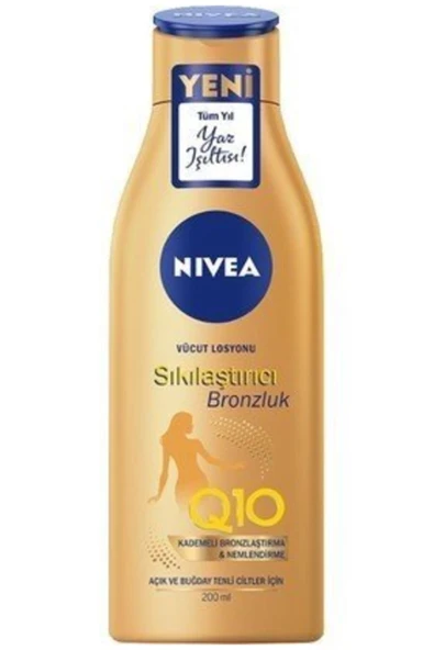 NİVEA Q10 SIKILAŞ. VE BRONZLAŞ. LOSYON 250ML ürün görseli 1