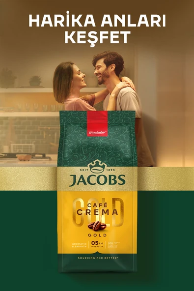 JACOBS CAFE CREMA ÇEKİRDEK KAHVE 500 GR - Resim 5