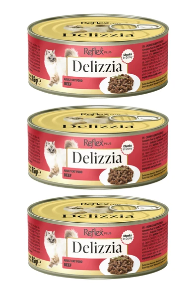 REFLEX PLUS DELİZZİA PARÇA ETLİ MAMA 85 GR ürün görseli 1