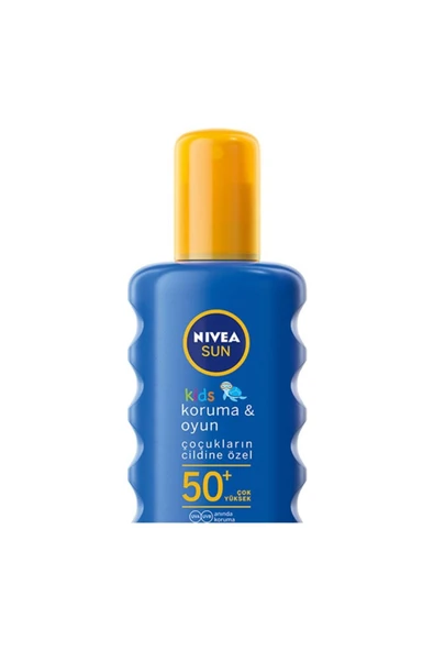 NİVEA SUN KİDS CARİNG ÇOCUK GÜNEŞ SPREYİ 50+ 200ML ürün görseli 1