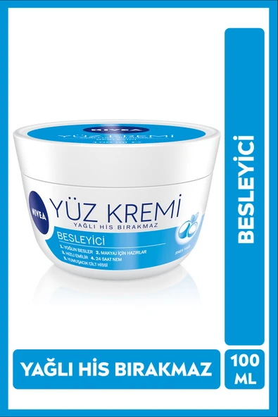 NİVEA BESLEYİCİ YÜZ KREMİ 100 ML ürün görseli 1