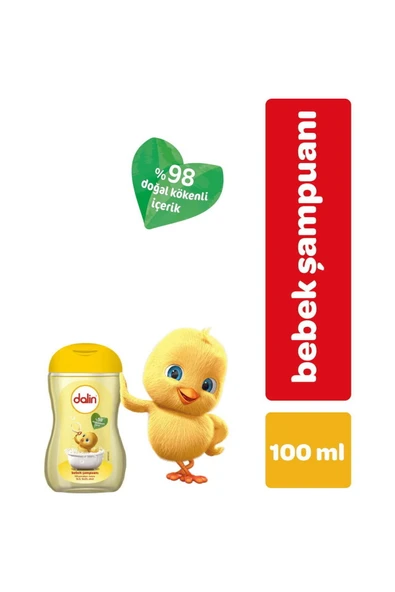 DALİN ŞAMPUAN 100 ML KLASİK 1 ADET ürün görseli 1