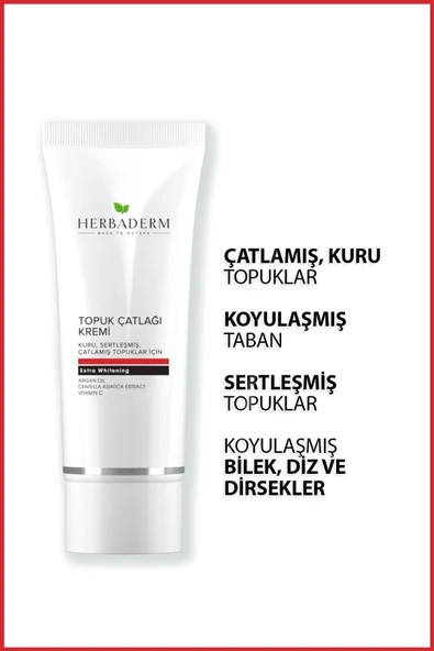 HERBADERM TOPUK ÇATLAK KREMİ 60 ML - Resim 2