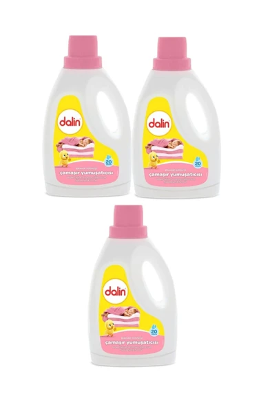 DALİN ÇAMAŞIR YUMUŞATICI BAHAR NİNNİSİ 1500ML 3 ADET ürün görseli 1