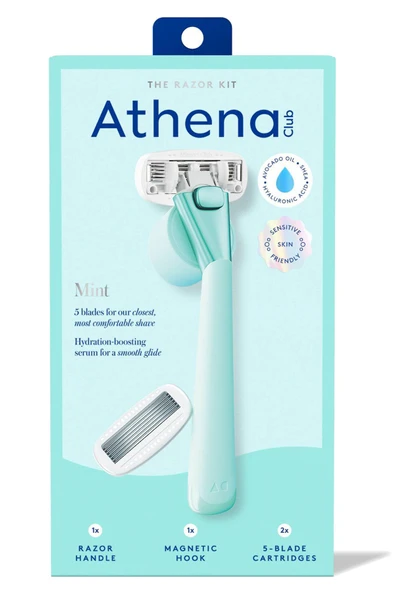Athena Club Mint 5 Bıçaklı Kadın Tıraş Bıçağı Seti ürün görseli 1